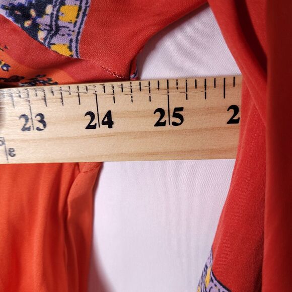 Free People Top Small Colorful Floral Positano Off Shoulder - Picture 7 of 11